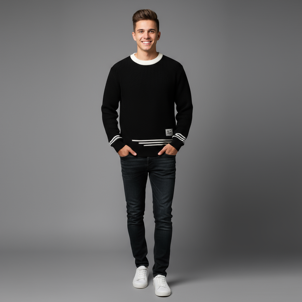 Chris | Men's Crewneck Sweater