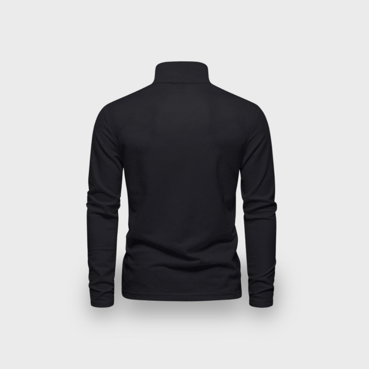 Lex & Baron | Men's Long Sleeve Polo Shirt - Smart Casual Everyday Top
