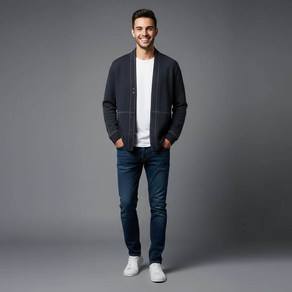 Mark | Men's Wool Cardigan
