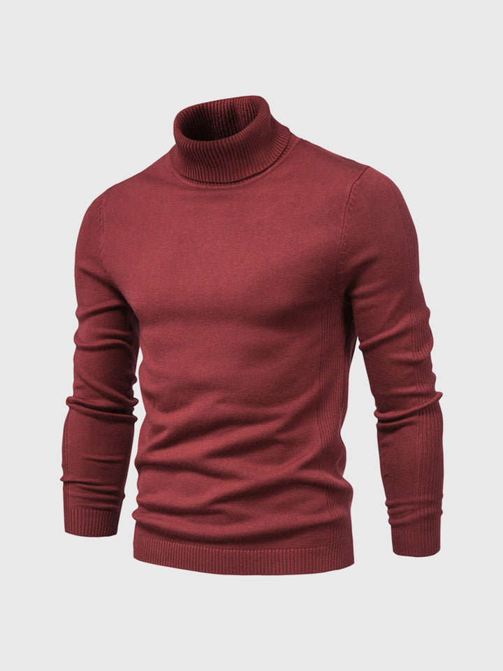 Men's Turtleneck Sweater, Washable