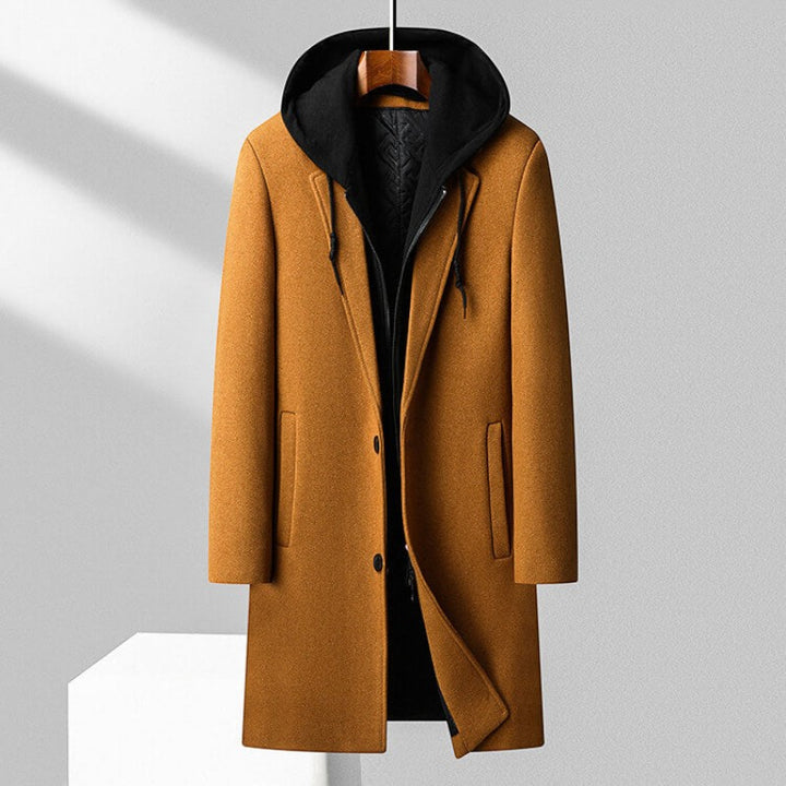 Kyle | Wool Hooded Winter Coat