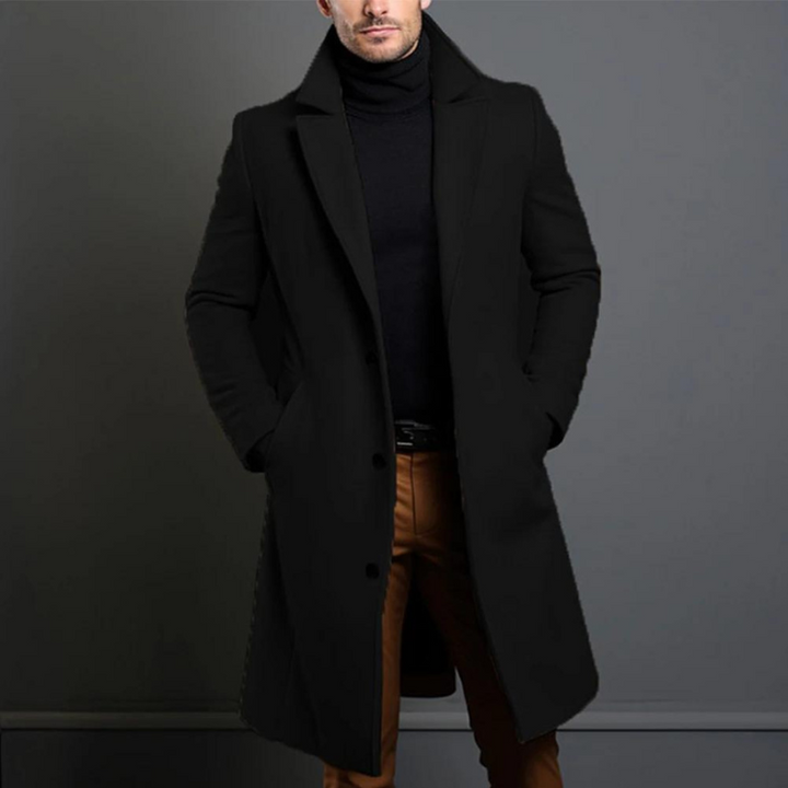 High-Quality Wool Coat for Men
