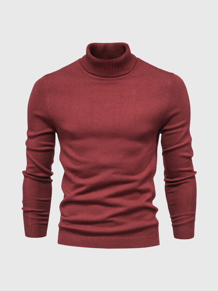 Men's Turtleneck Sweater, Washable