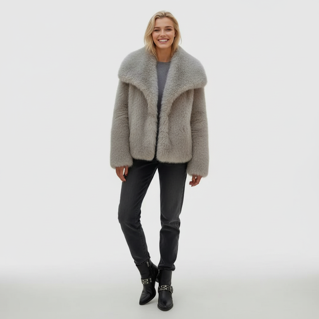 Macy | Luxurious Faux Fur Winter Jacket