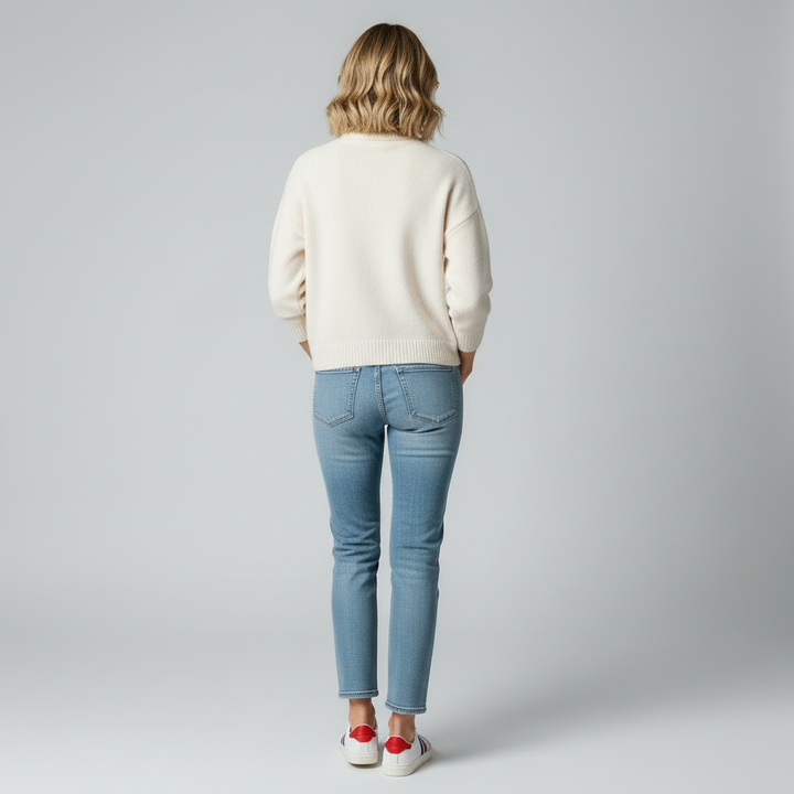 Chloe | Women's Cashmere Turtleneck Sweater