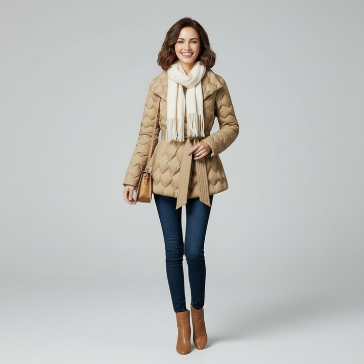 Megan | Quilted Down Winter Jacket