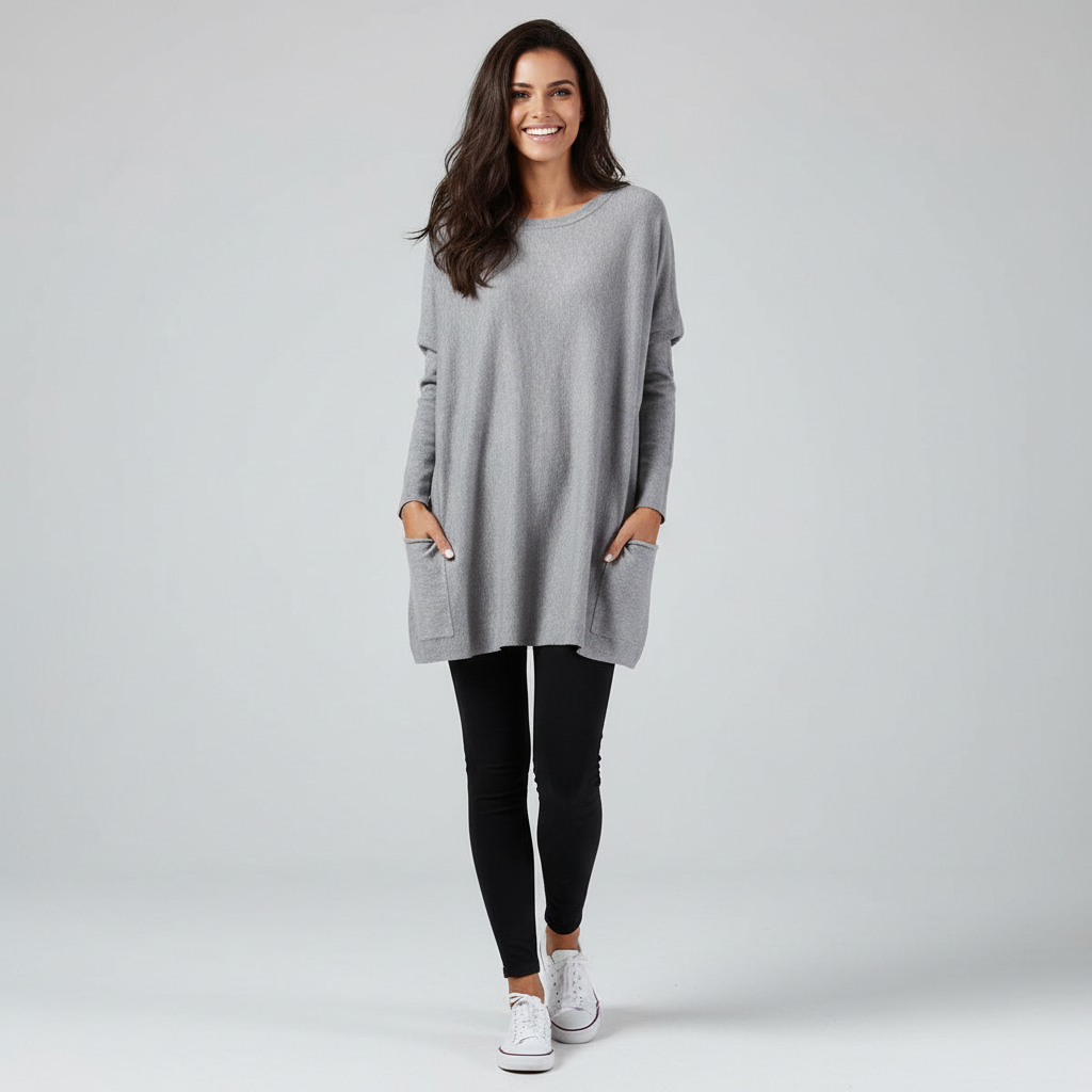 Sabina | Oversized  Long Winter Sweater