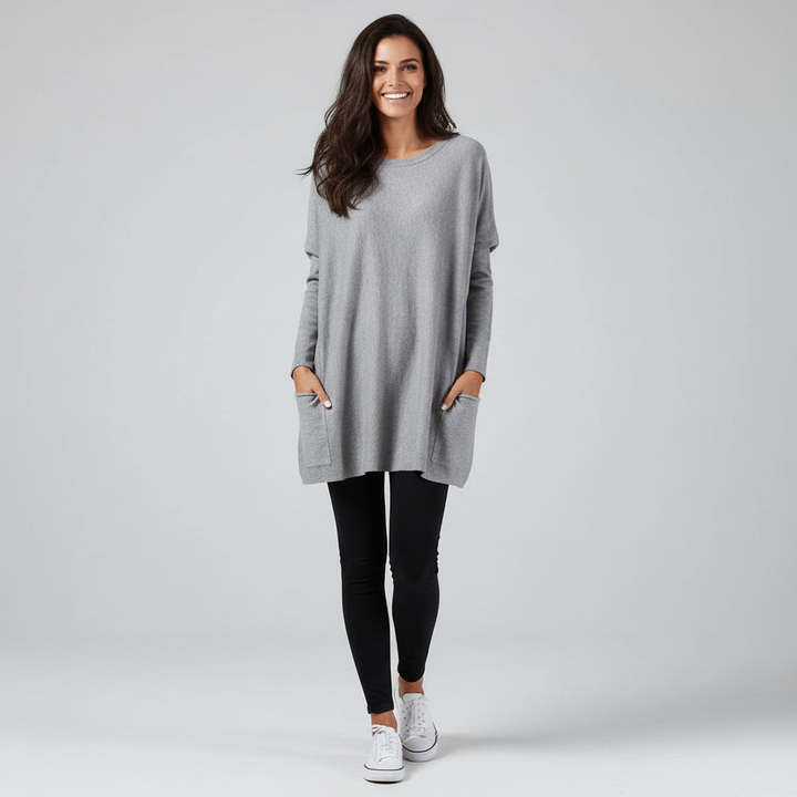 Sabina | Oversized  Long Winter Sweater