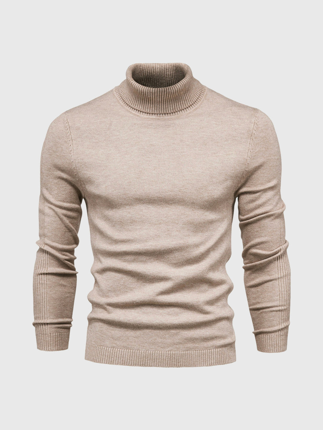 Men's Turtleneck Sweater, Washable