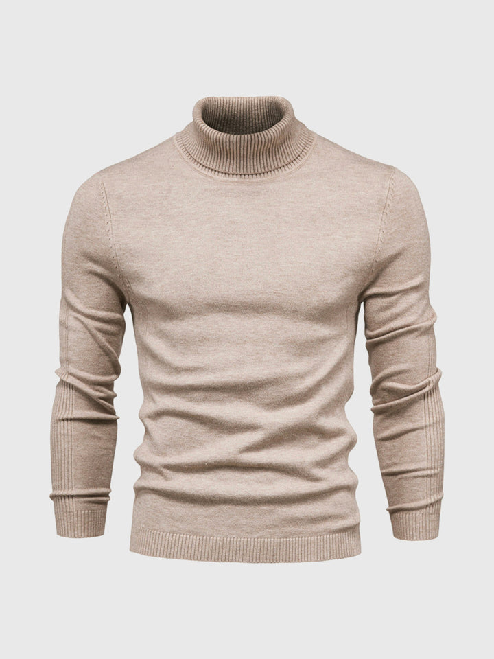 Men's Turtleneck Sweater, Washable