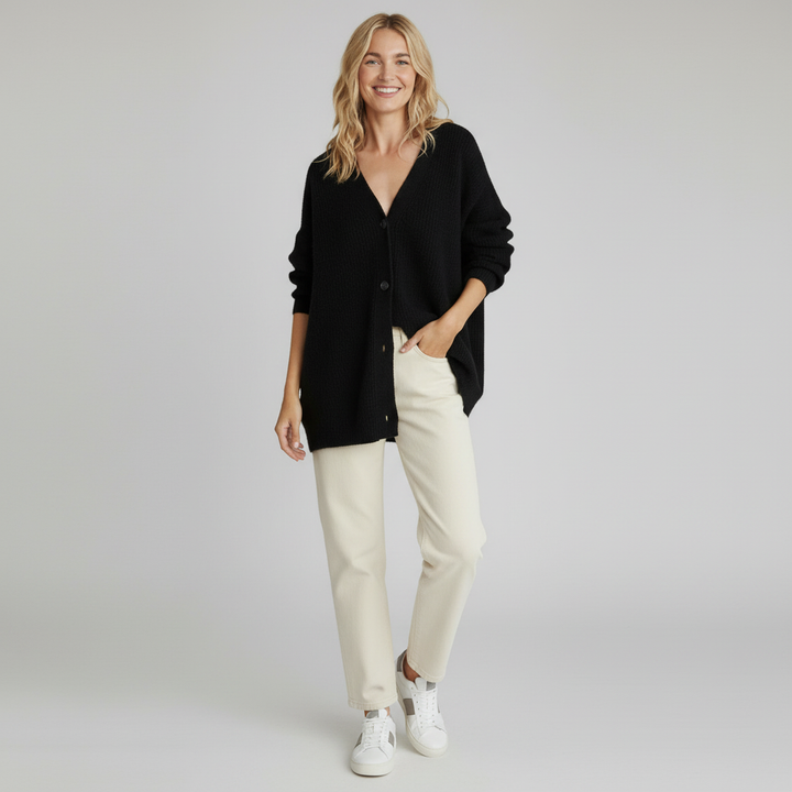 Margareth | Stylish Cashmere Cardigan