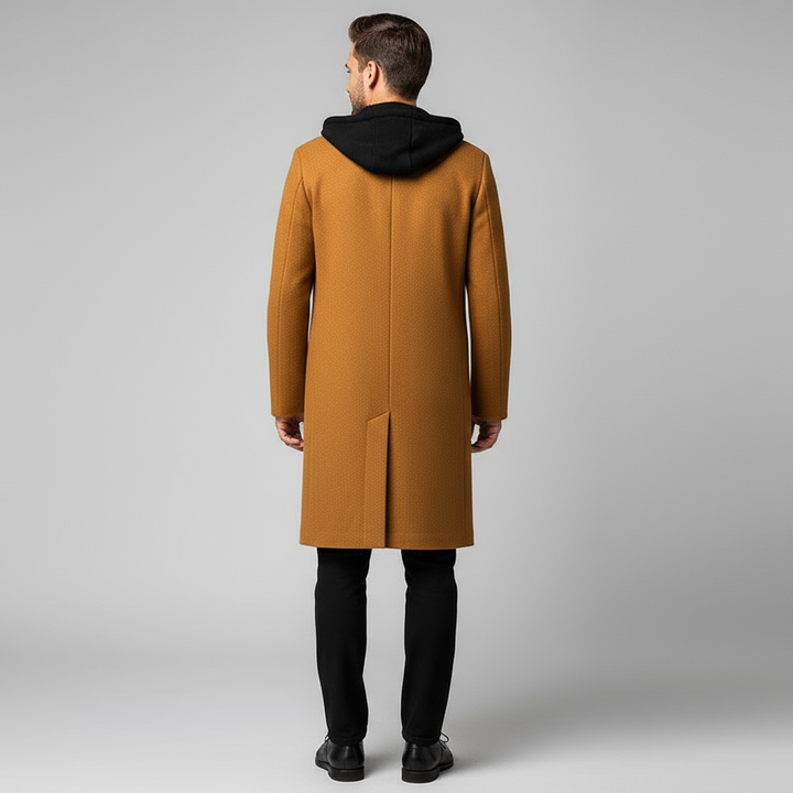Kyle | Wool Hooded Winter Coat