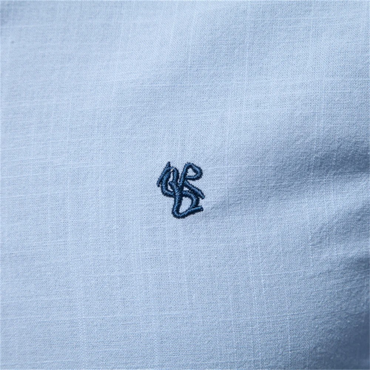 Lex & Baron | Men's Collar Shirt - Long Sleeve Slim Fit