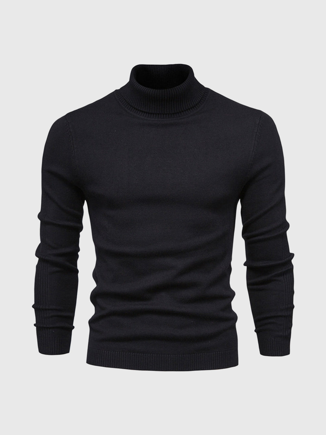 Men's Turtleneck Sweater, Washable