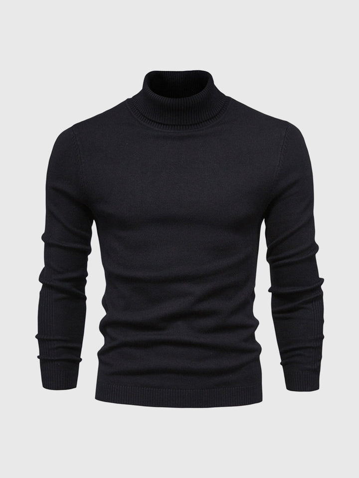 Men's Turtleneck Sweater, Washable