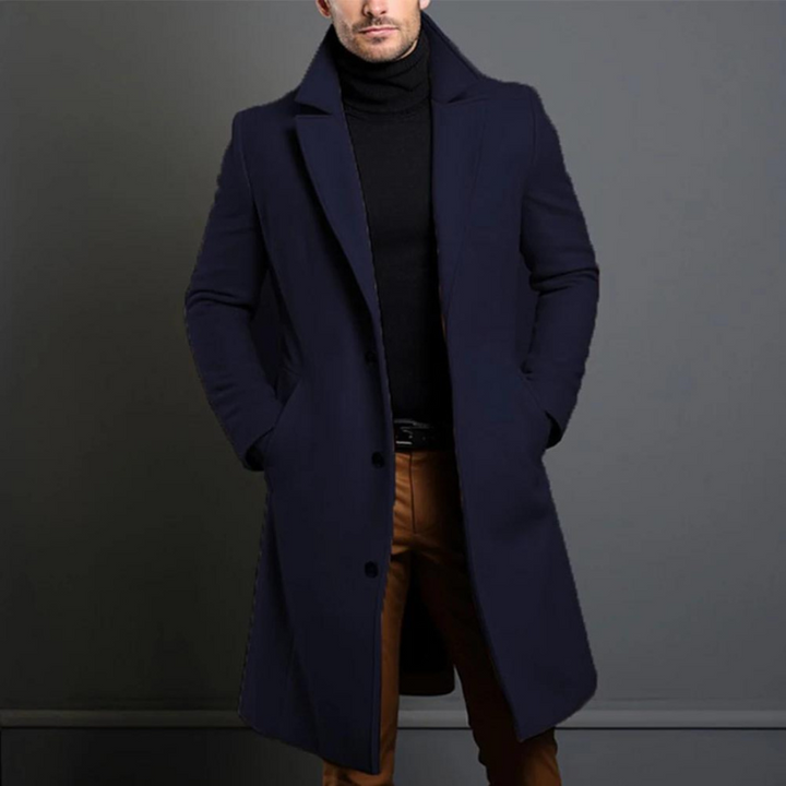 High-Quality Wool Coat for Men