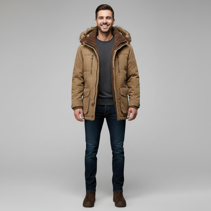 Piers | Thick Winter Coat