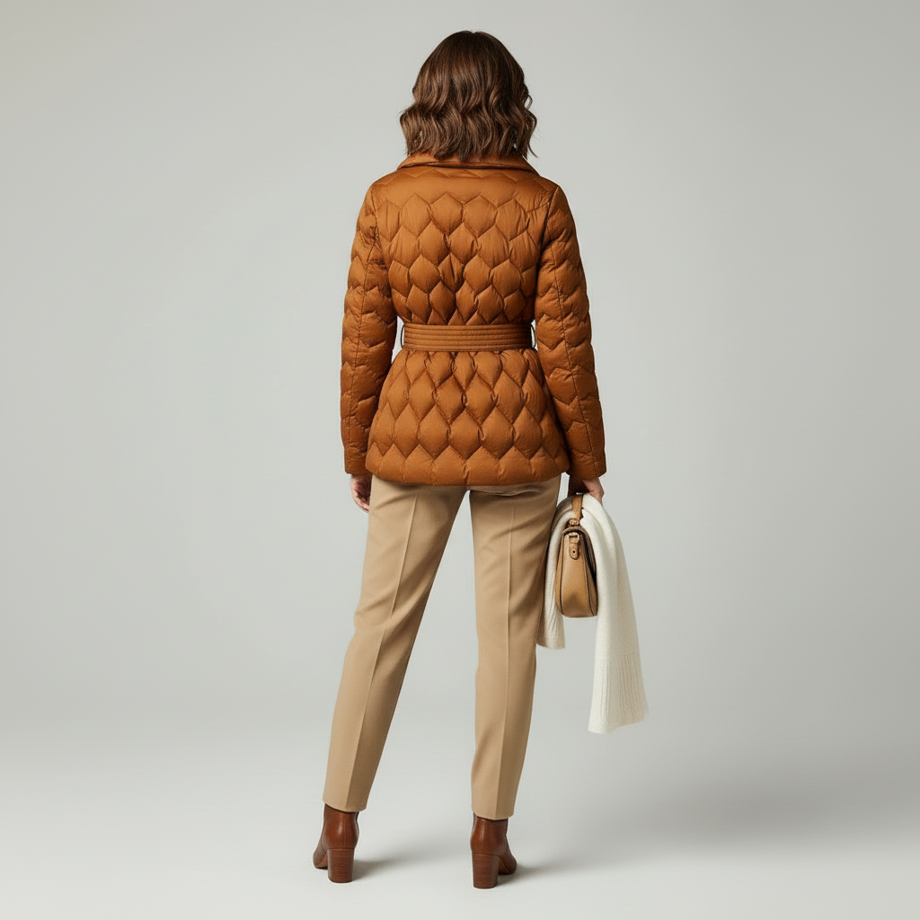 Megan | Quilted Down Winter Jacket
