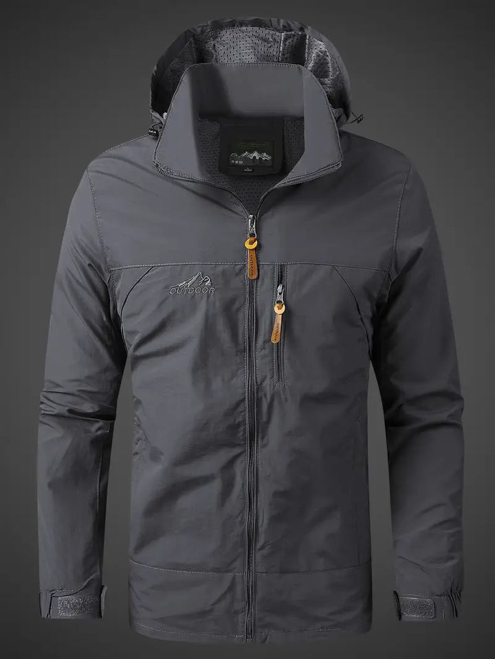 Waterproof and Windproof Men's Outdoor Jacket for All Activities