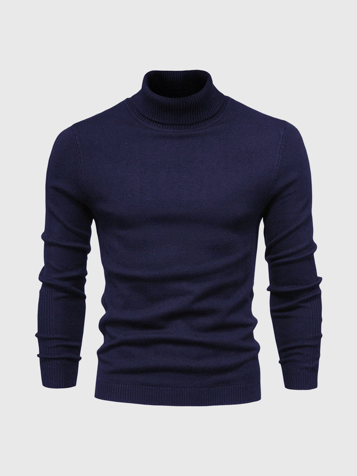Men's Turtleneck Sweater, Washable
