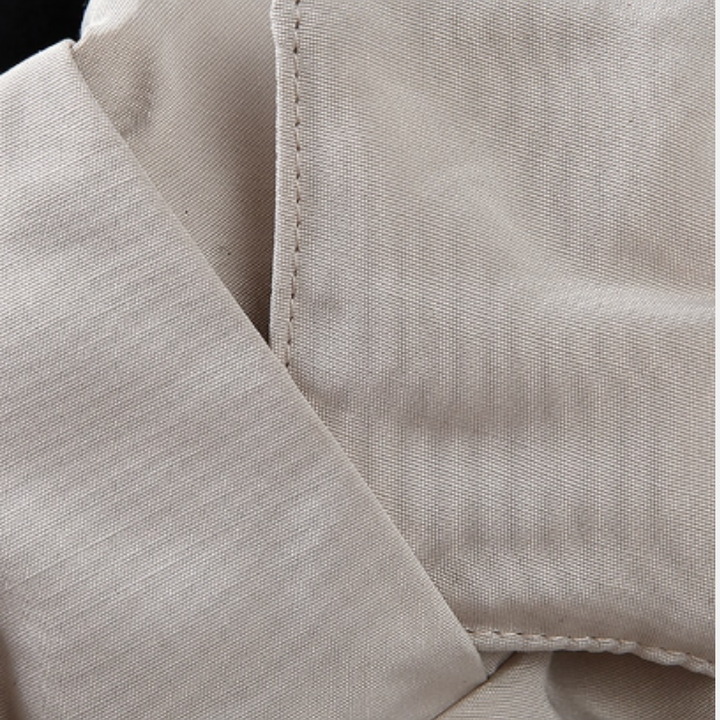 Men's insulated parka with faux hood
