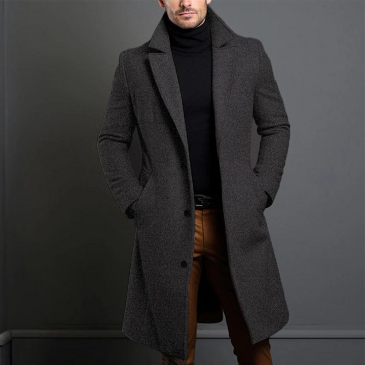 High-Quality Wool Coat for Men