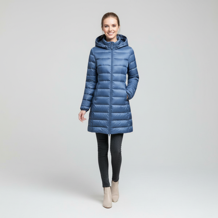 Emma | Packable down puffer coat