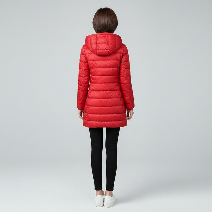Emma | Packable down puffer coat