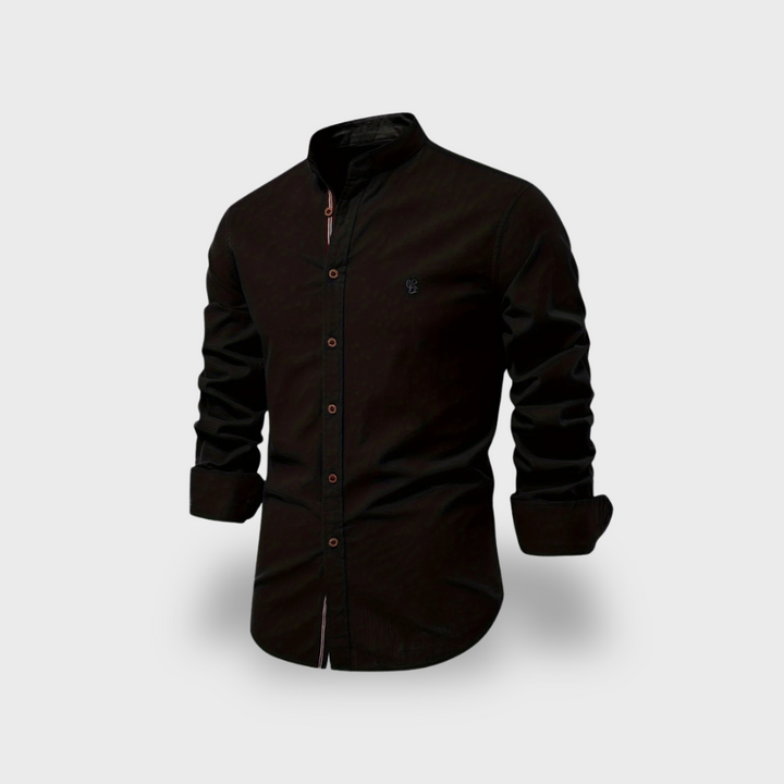 Lex & Baron | Men's Collar Shirt - Long Sleeve Slim Fit
