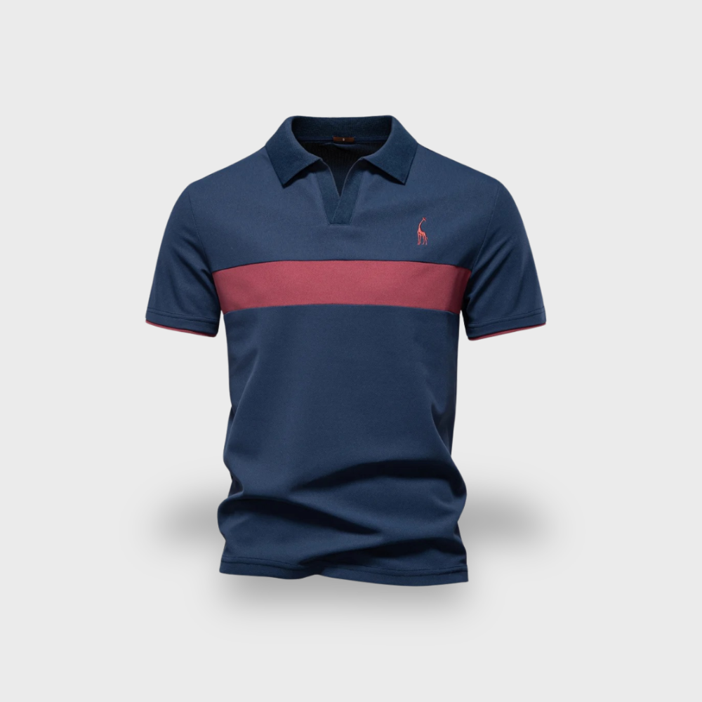 Lex & Baron | Men's Contrast Panel Polo
