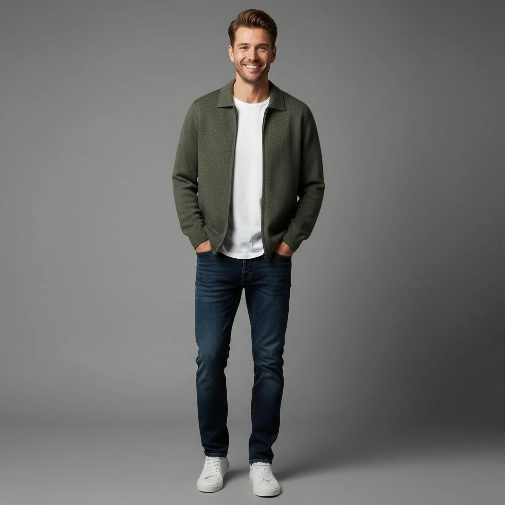 Jacob | Wool Knitted Vest