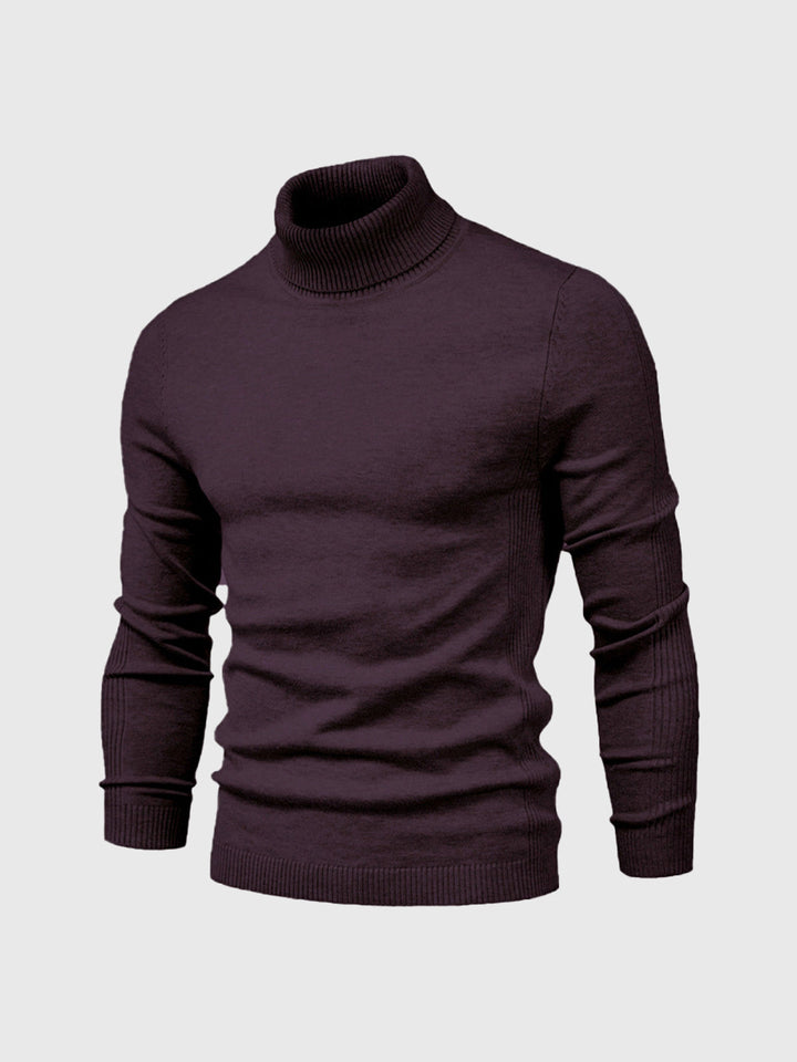 Men's Turtleneck Sweater, Washable