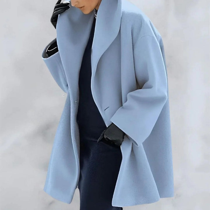 Women's Winter Wool Blend Hooded Coat
