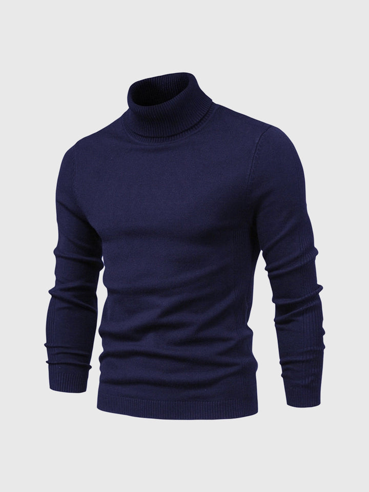 Men's Turtleneck Sweater, Washable