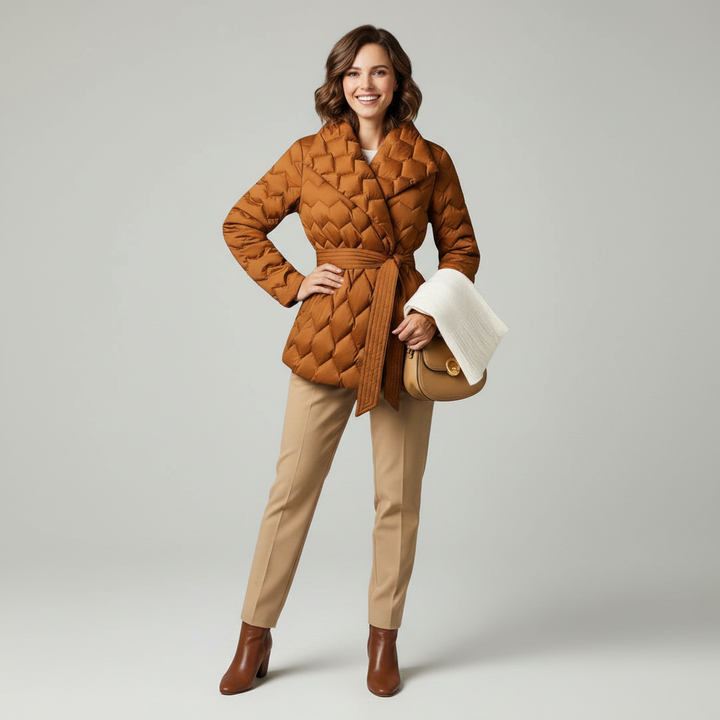 Megan | Quilted Down Winter Jacket