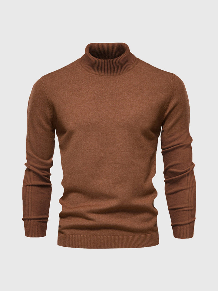 Men's Turtleneck Sweater, Washable
