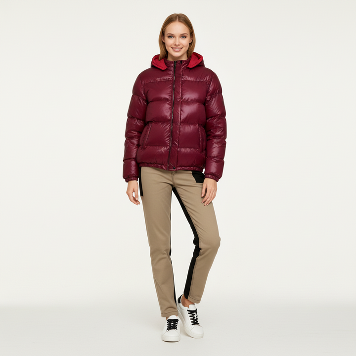 Marie | Shiny Winter Puffer Jacket