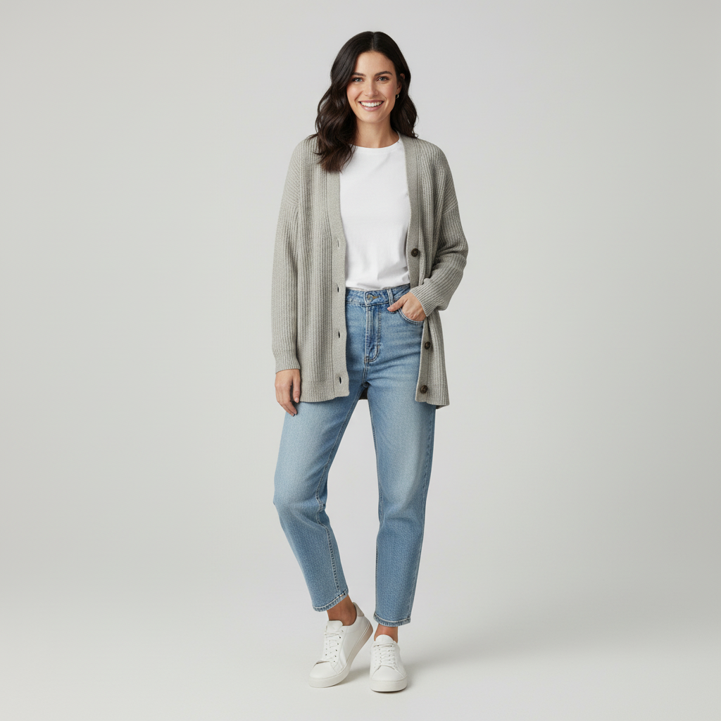 Margareth | Stylish Cashmere Cardigan