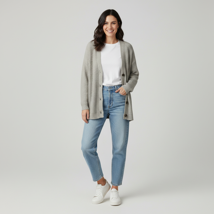 Margareth | Stylish Cashmere Cardigan