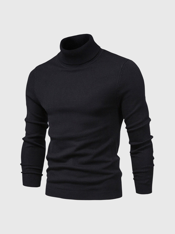 Men's Turtleneck Sweater, Washable