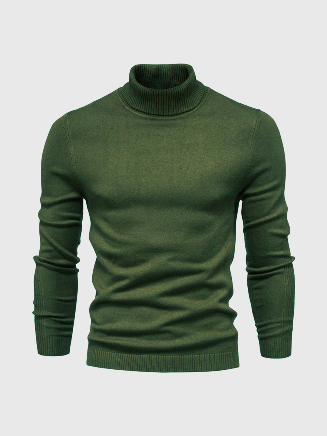 Men's Turtleneck Sweater, Washable