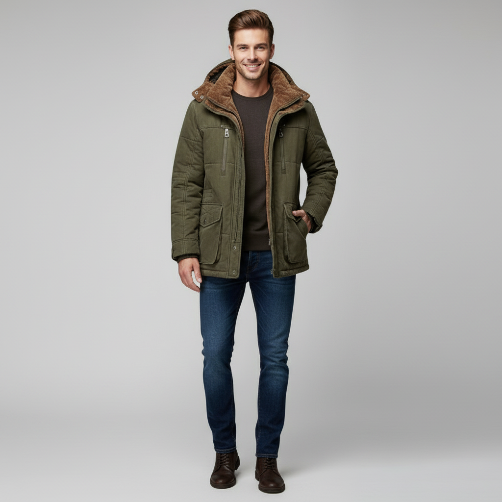 Piers | Thick Winter Coat