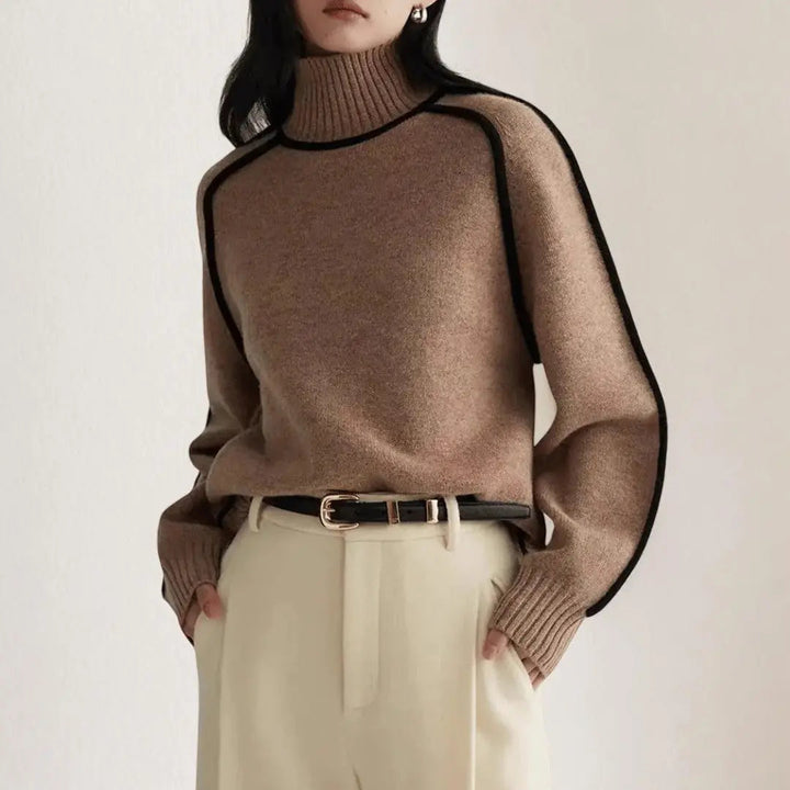 Amelia | Women's Turtleneck Sweater