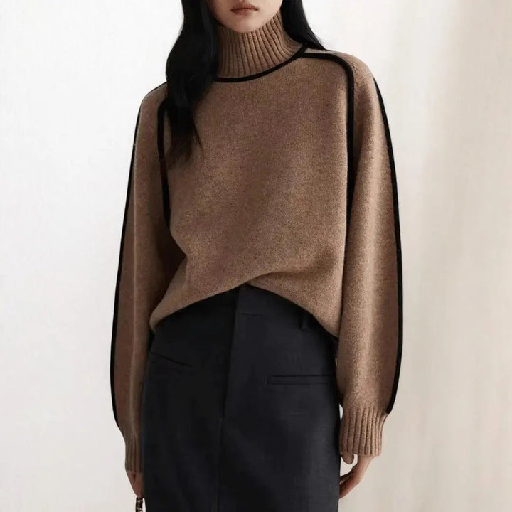 Amelia | Women's Turtleneck Sweater
