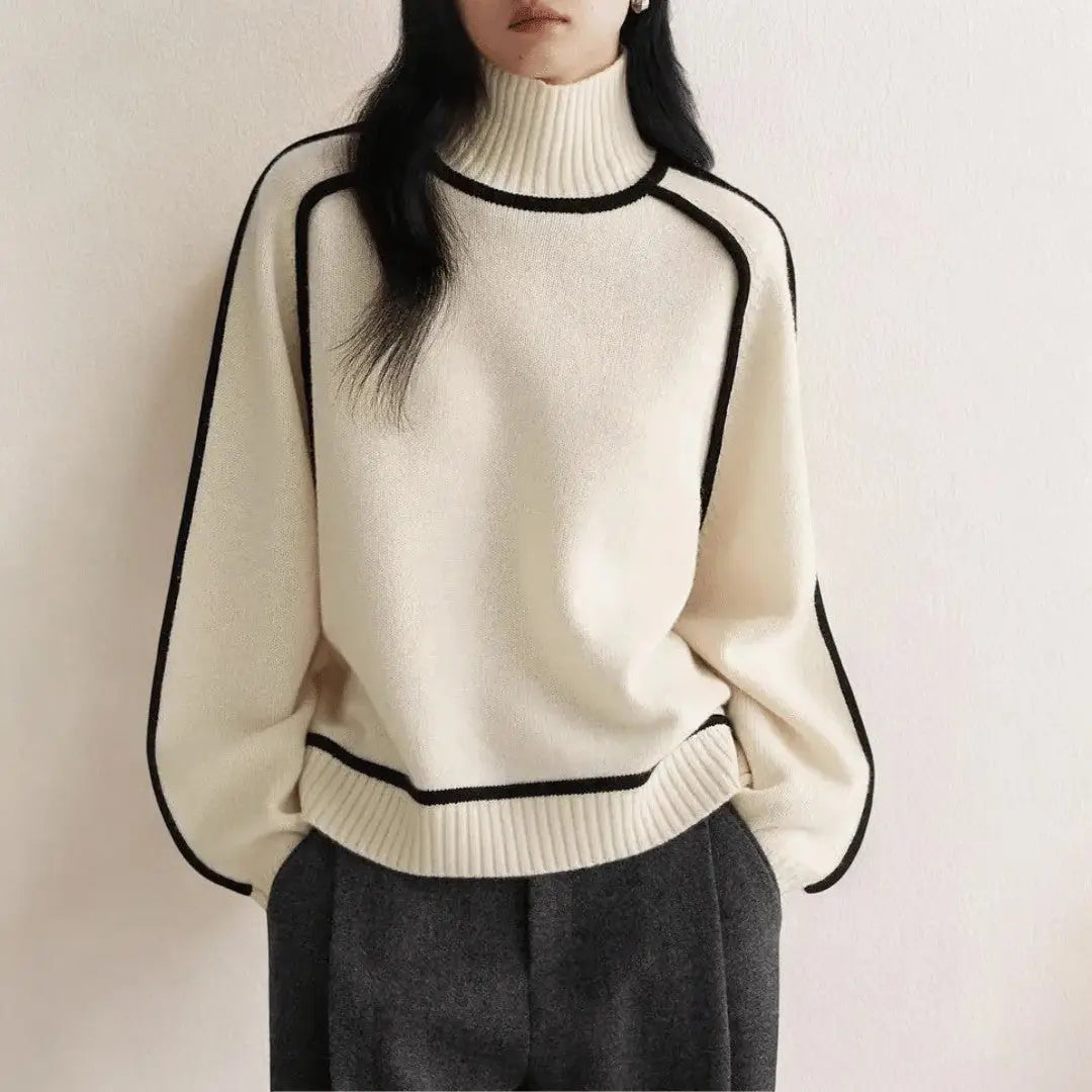 Amelia | Women's Turtleneck Sweater