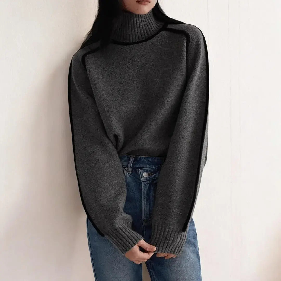 Amelia | Women's Turtleneck Sweater