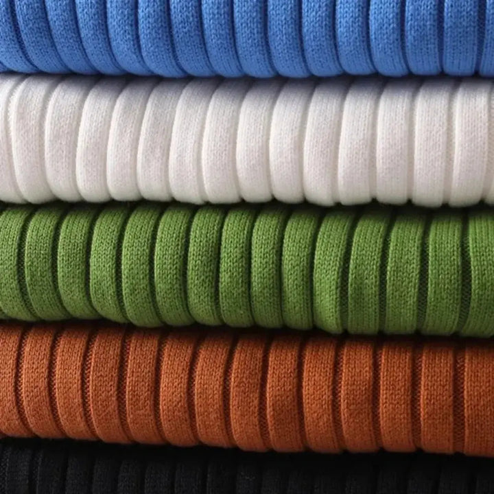 Isac | Ribbed Knit Turtleneck Sweater