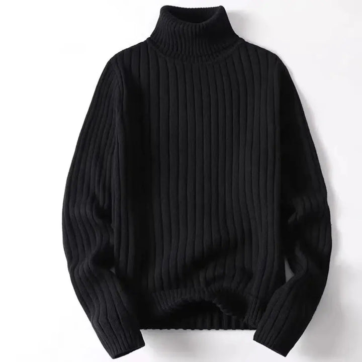 Isac | Ribbed Knit Turtleneck Sweater