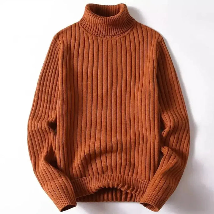 Isac | Ribbed Knit Turtleneck Sweater