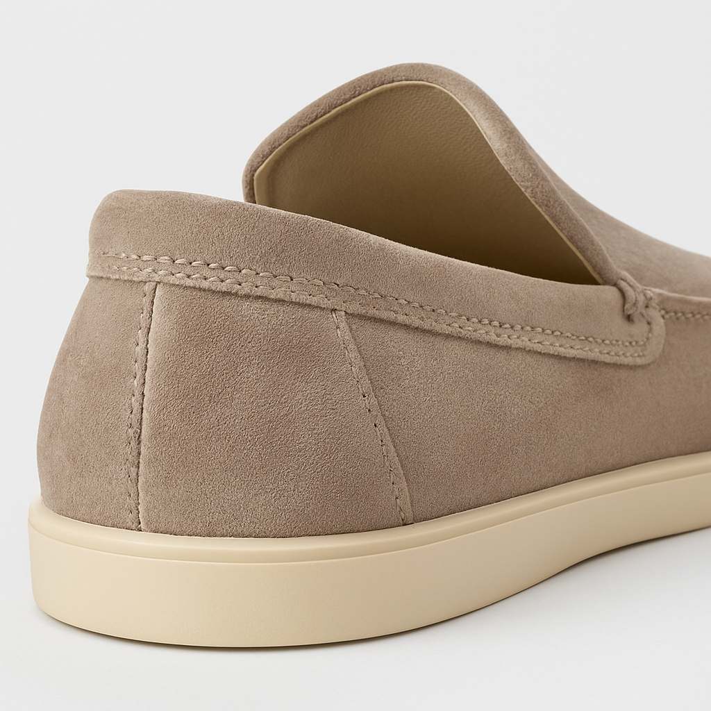 Lex & Baron | Men's Suede Loafers - Summer Walk Style Slip-On Shoes
